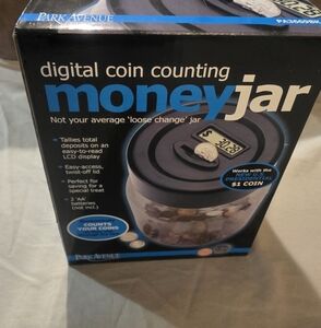 Digital Coin Counting Money Jar